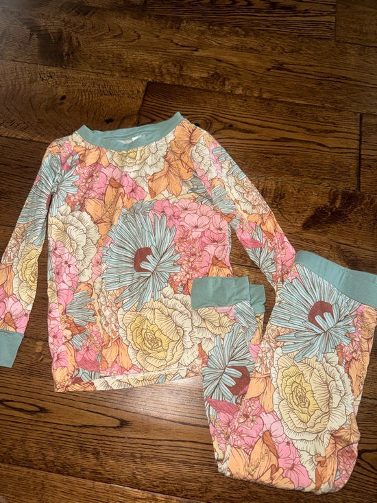 Other - Bamboo Floral PJs Two Piece 18/24 Month